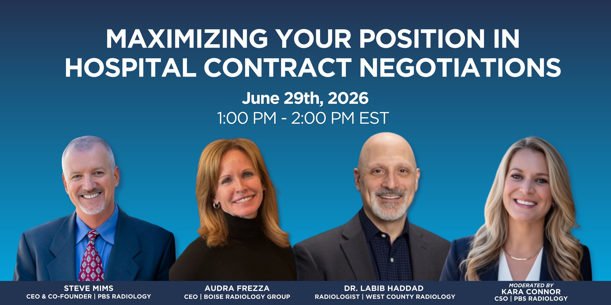 Maximizing your position in hospital contract negotiations landing page graphic